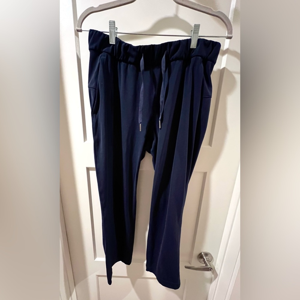 Lululemon Navy Blue Drawstring Pull-On Pants